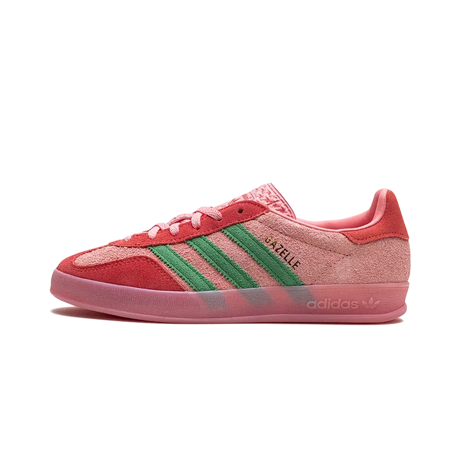 Adidas Gazelle Indoor Semi Pink Spark Preloved Scarlet